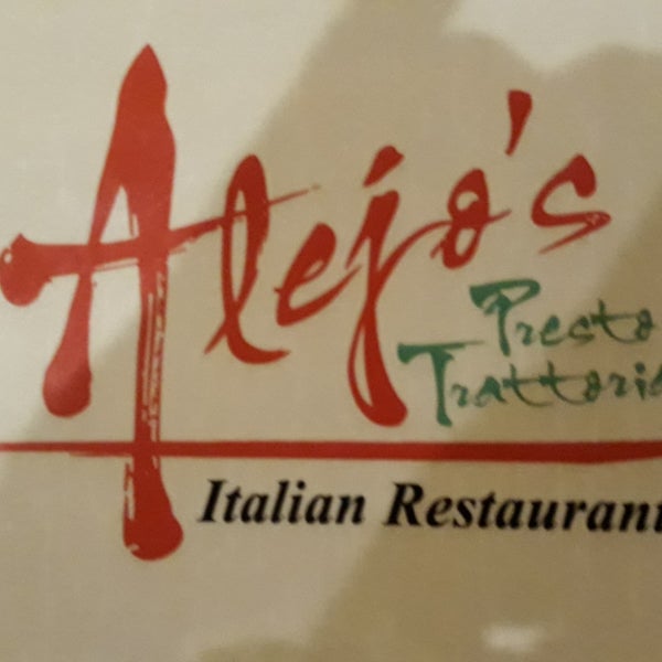 Photo taken at Alejo&#39;s Presto Trattoria Italian Restaurant by John V. on 12/23/2019