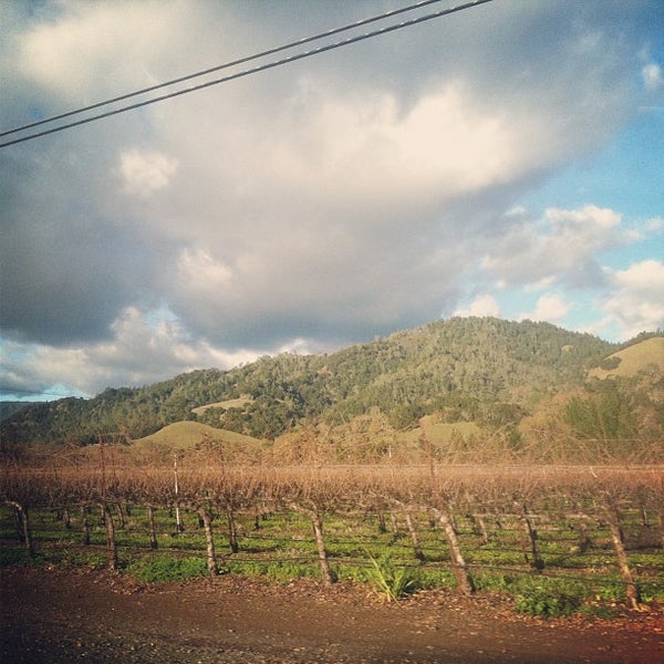 Photo taken at Alexander Valley Vineyards by Tait on 12/27/2012