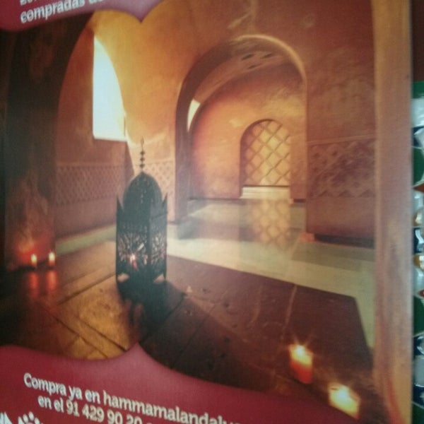 Photo taken at Hammam Al Ándalus by Francisco G. on 5/5/2013