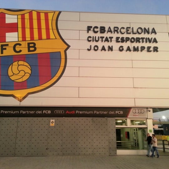 Photo taken at Ciutat Esportiva Joan Gamper FCBarcelona by Gabriel P. on 9/14/2012