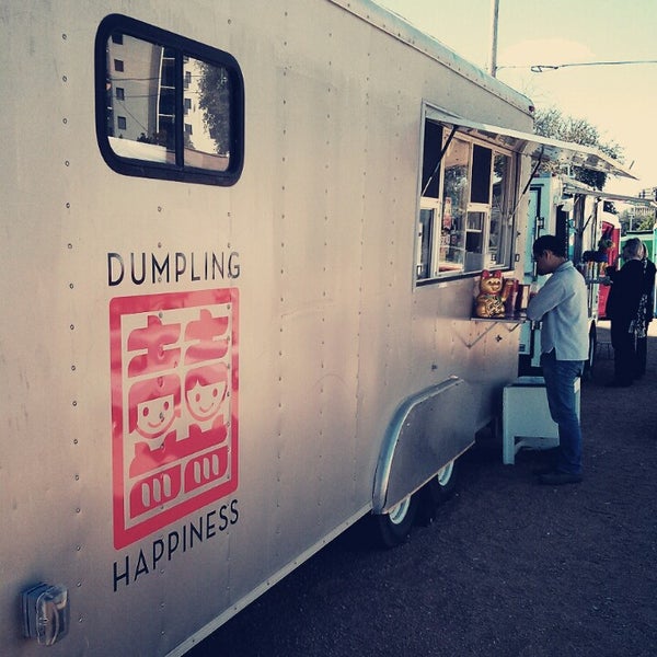 Photo taken at Dumpling Happiness by Brian T. on 3/1/2013