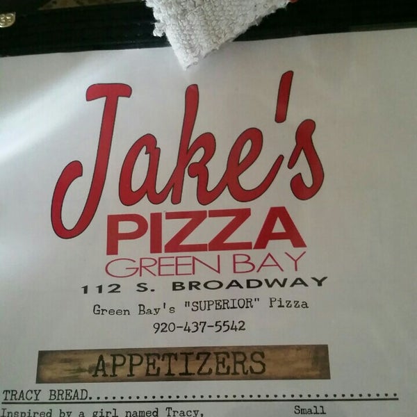 Снимок сделан в Jake&#39;s Pizza GB пользователем Greg L. 7/15/2015