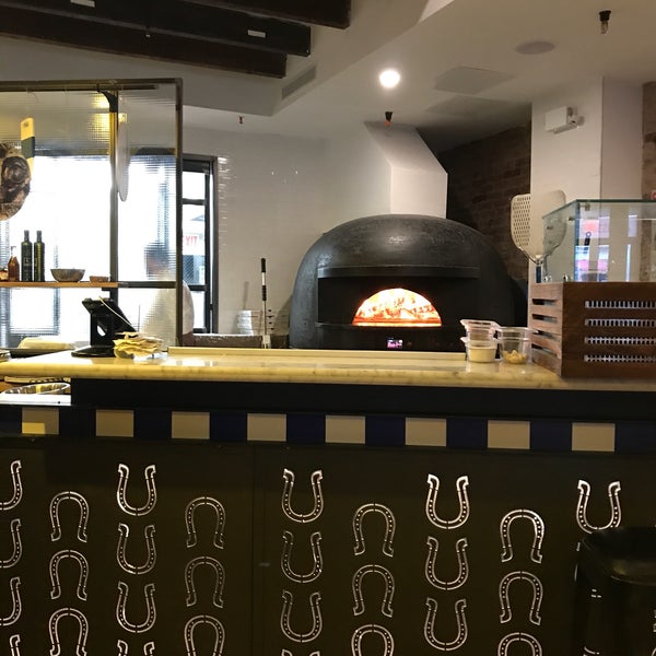 Photo taken at Sorbillo Pizzeria by Sarah on 3/18/2018