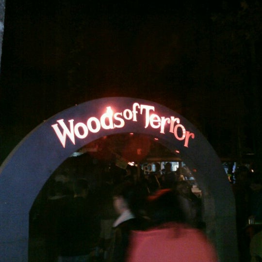 Photo taken at The Woods of Terror by Daniel R. on 10/28/2012