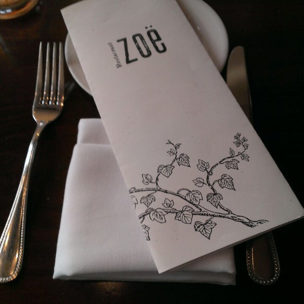 Das Foto wurde bei Restaurant Zoë von Tim G. am 4/16/2013 aufgenommen