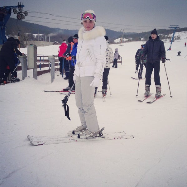 Снимок сделан в Хвалынский горнолыжный курорт пользователем Trifonova 2/3/2013