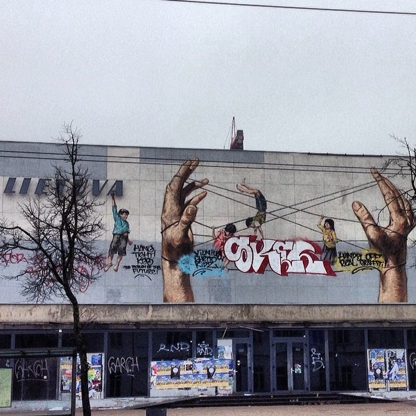 Photo taken at Shanti Vilnius by Anton Z. on 2/16/2014