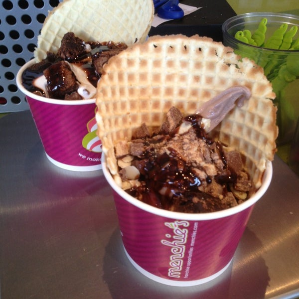 Photo taken at Menchies by Kathy on 3/25/2013