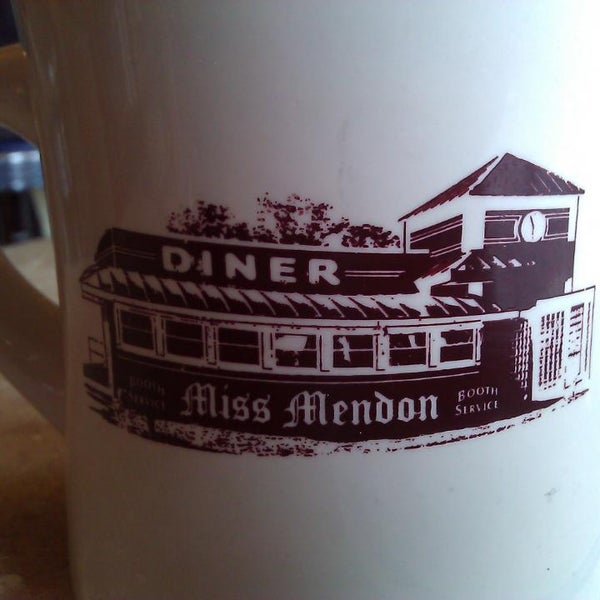 Photo taken at Miss Mendon Diner by James D. on 1/16/2014