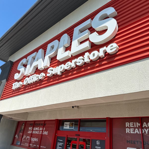 Staples Office Supply Store in San Diego