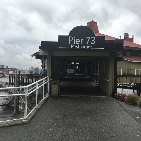 Photo taken at Pier 73 Restaurant - Closed for Renovations by Arturo G. on 10/18/2016