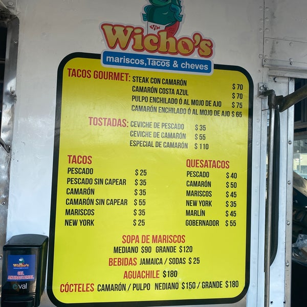 Wicho's Tacos - 2 tips