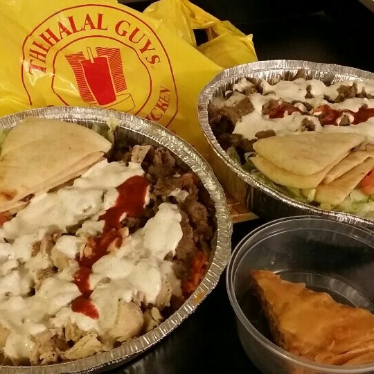 Photo taken at The Halal Guys by Mark B. on 10/4/2015
