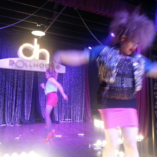 Photo taken at Dollhouse Lounge &amp; Burlesque by Keshav T. on 7/19/2013