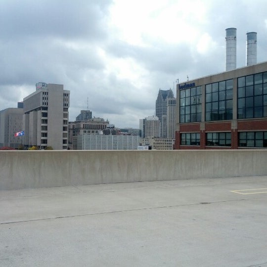 Photos At Ford Field Parking Deck Downtown Detroit 1 Tip From