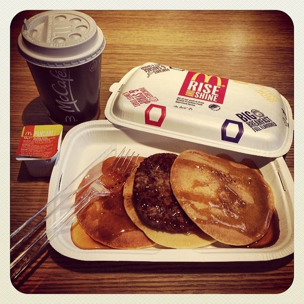 McDonald's Fast Food Restaurant in Central Brighton