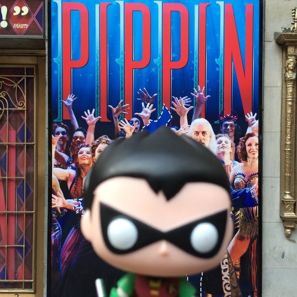 Снимок сделан в PIPPIN The Musical on Broadway пользователем Anne D. 8/14/2014