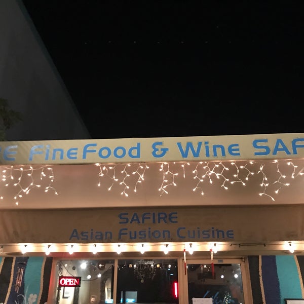 Safire Asian Fusion Cuisine Asian Restaurant