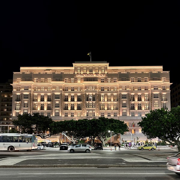 Photo taken at Belmond Copacabana Palace by P373R on 10/29/2023