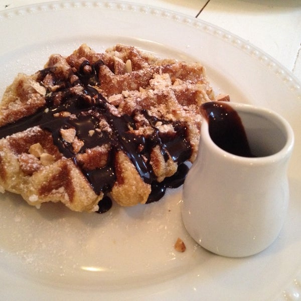 Try the waffles - best in Riga!