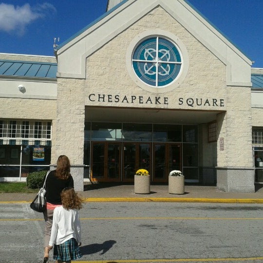 Photo taken at Chesapeake Square Mall by Brandon H. on 10/14/2012