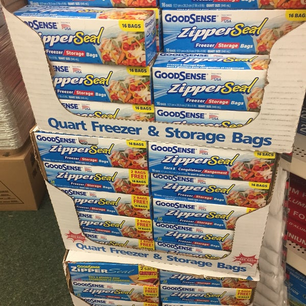 Freezer Bag Quart 16 Bags - Dollar Store