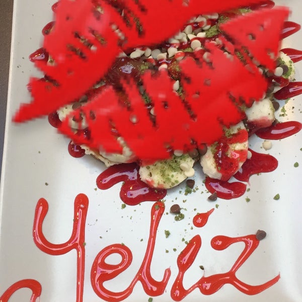 Photo taken at Waffle BUN Design by Yeliz Ö. on 2/7/2018