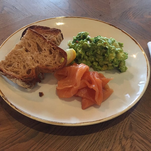 For breakfast try the smoked salmon with toasted rye bread and avocado. Add a poached egg on the side. The french toast is also great.