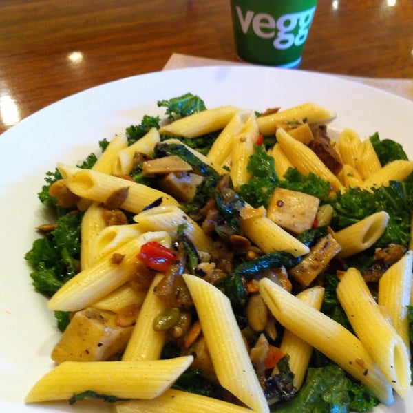 Photo taken at Veggie Grill by Vegas and Food on 11/26/2014