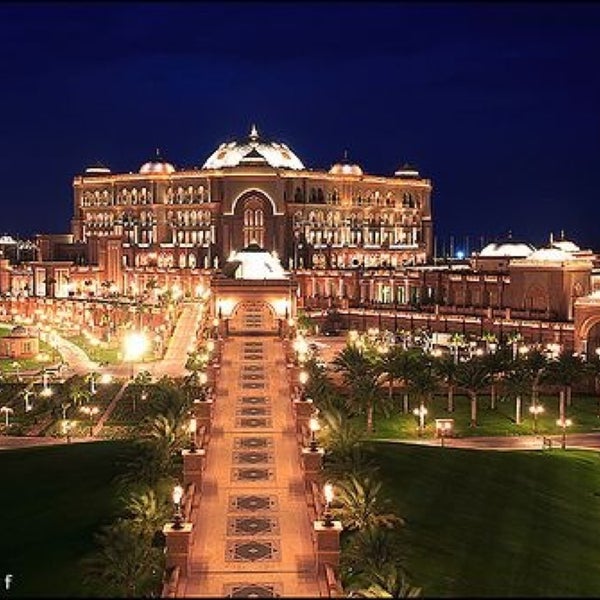 Photo taken at Emirates Palace Hotel by Марина М. on 4/19/2013