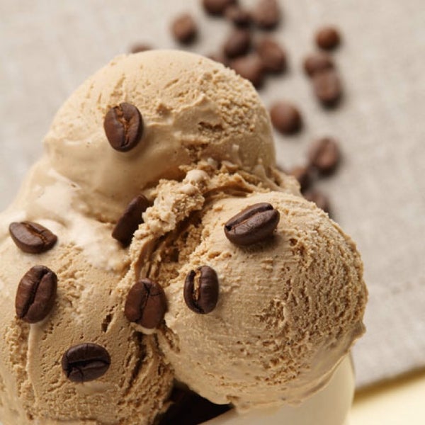 Gelato с кофе фото