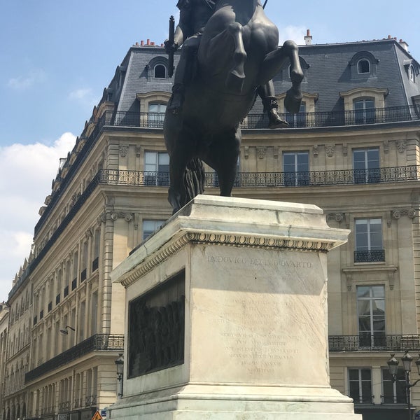 Photo taken at Place des Victoires by Sandrine A. on 7/22/2018
