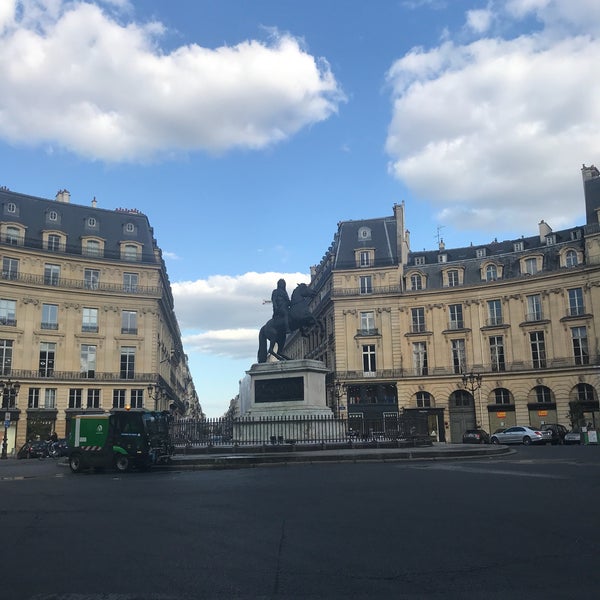Photo taken at Place des Victoires by Sandrine A. on 5/10/2018