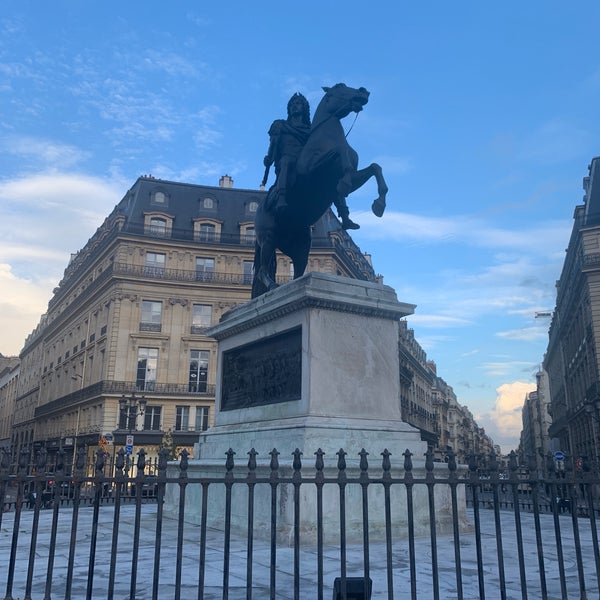 Photo taken at Place des Victoires by Sandrine A. on 3/18/2019