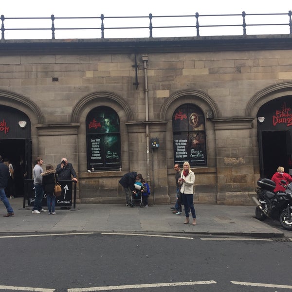 Photo taken at The Edinburgh Dungeon by George M. on 4/2/2016