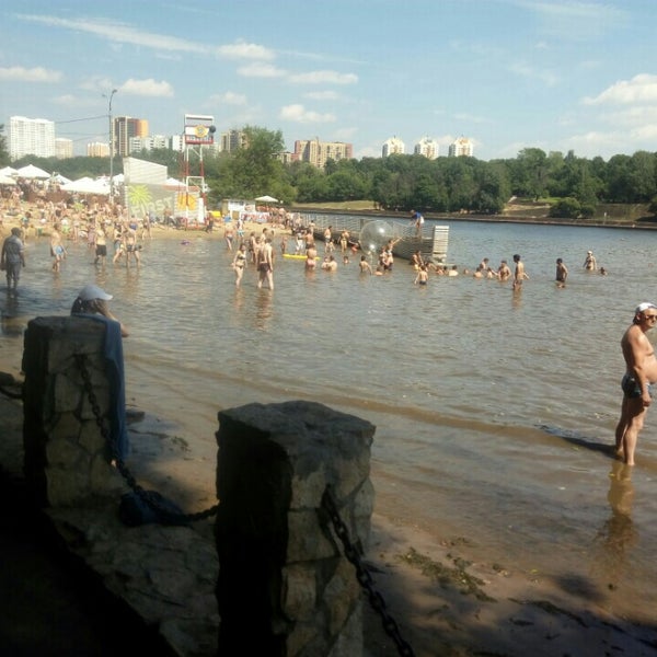 Химки парк толстого пляж