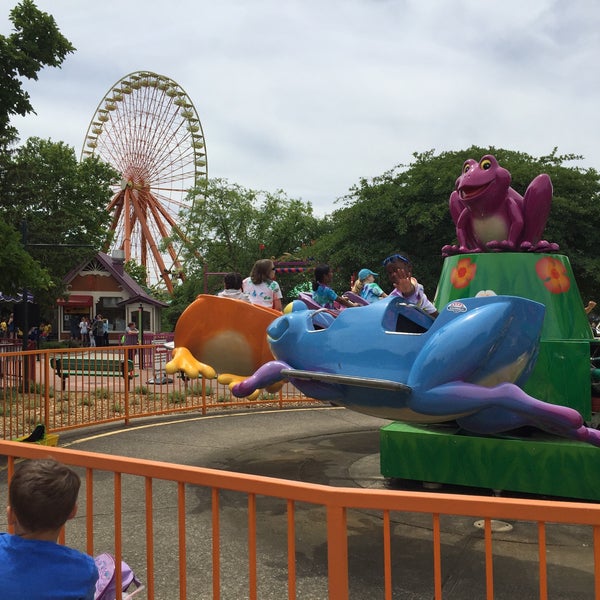 Photo taken at Kentucky Kingdom by Christopher B. on 5/22/2017