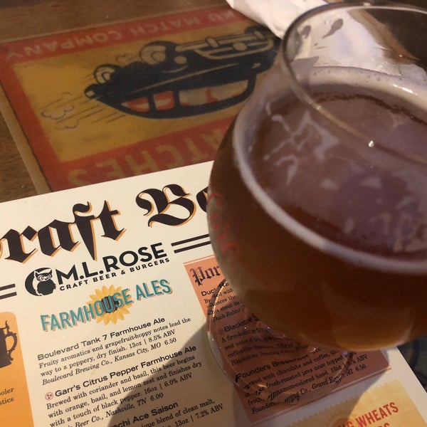 Photo taken at M.L.Rose Craft Beer &amp; Burgers by B Ian on 9/15/2018