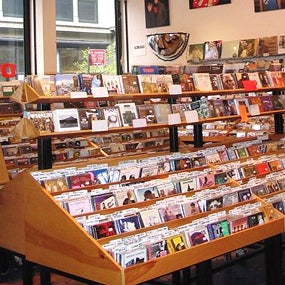 Experimental music junkies delight in the genre-bending selection (both vinyl and used CDs) of underground acts at this East Village outpost.