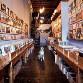 This strictly vinyl Echo Park shop has a heavy focus on L.A.-based acts, as well indie music from across the globe. In-store performances host everyone from local artists to Florence + the Machine.
