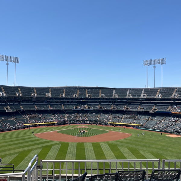 Photo taken at Oakland-Alameda County Coliseum by geluk on 6/17/2023