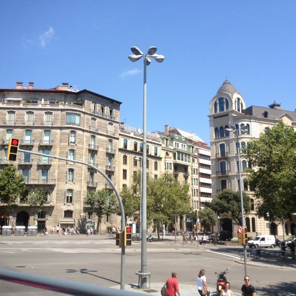 Photo taken at Hostal Barcelona City Centre by Olga K on 8/13/2013