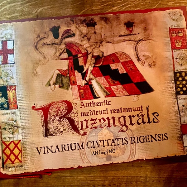 Снимок сделан в Rozengrāls | Authentic Medieval Restaurant пользователем GEORGE aka Your Guide Master 1/1/2024