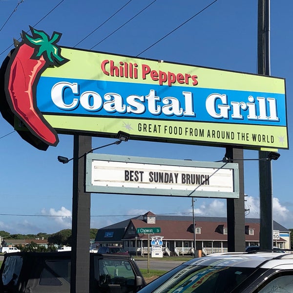 Снимок сделан в Chilli Peppers Coastal Grill пользователем Faye O. 6/27/2021