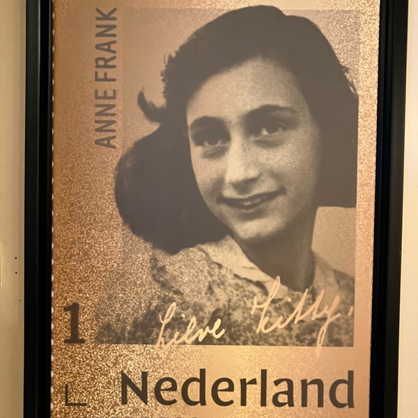 Photo taken at Anne Frank House by Faye O. on 9/21/2023