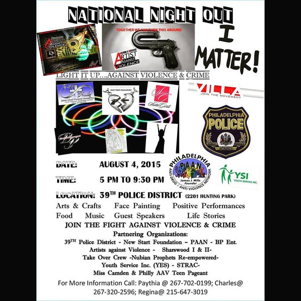 Philadelphia Police 39th District Tioga Nicetown 2201 W Hunting