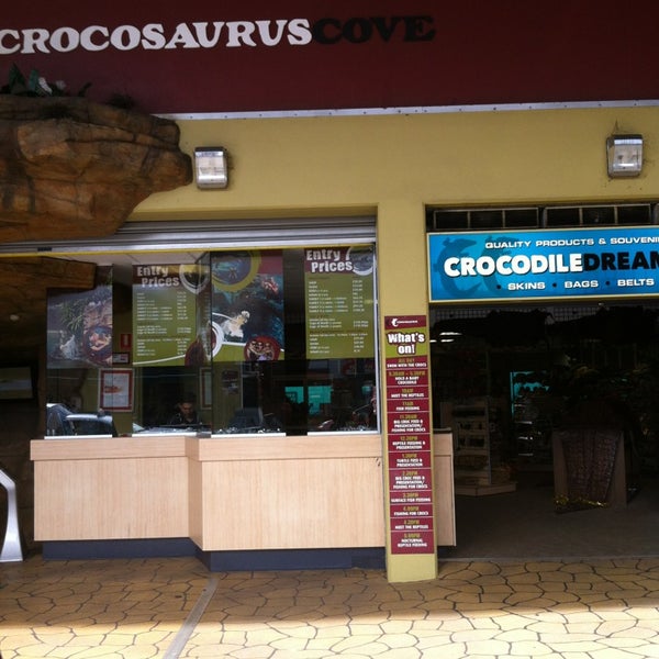 Photo taken at Crocosaurus Cove by Gagaga on 12/23/2012