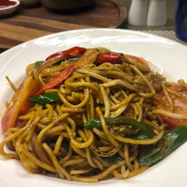Indian style noodle with chili