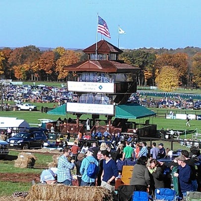 Photo taken at Moorland Farm - The Far Hills Race Meeting by Steve D. on 10/20/2012