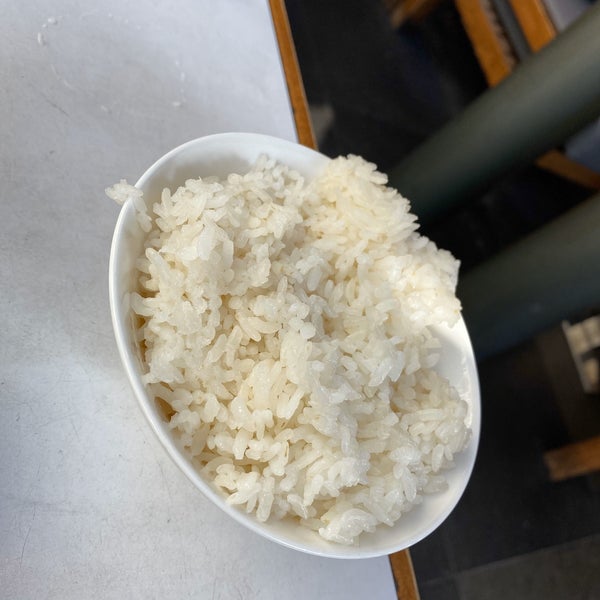 Is this how restaurants serve rice now?!